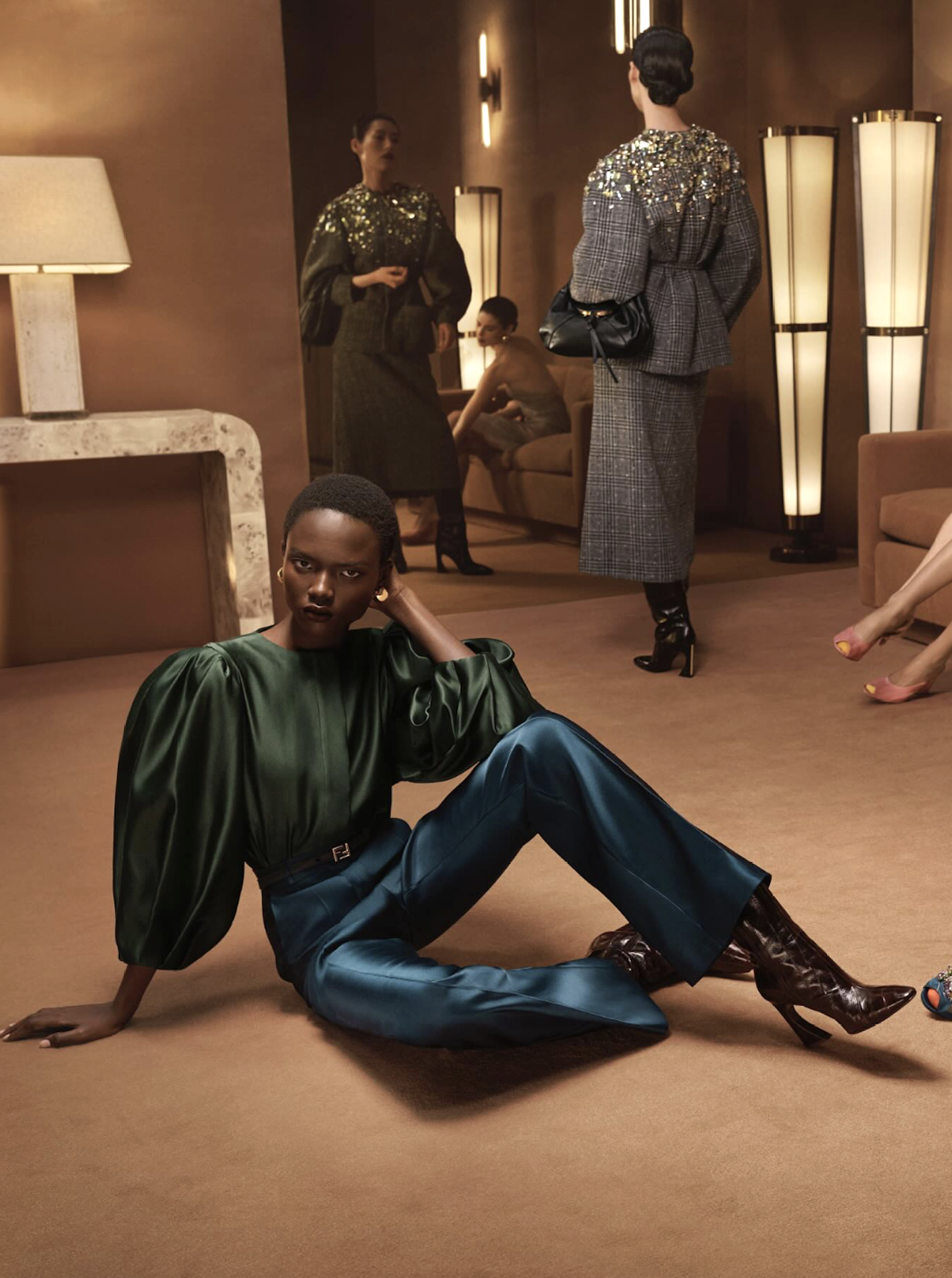 Fendi Takes A Modern View of Roman Style in Fall 2025 Campaign